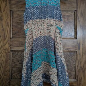 Free People Multicolor Patchwork Dress